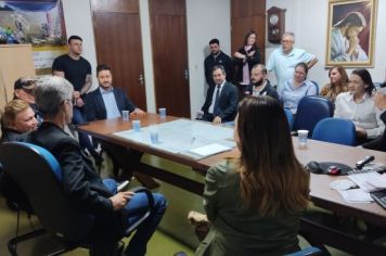 Foto - Visita de Autoridade Estadual