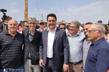 Foto - Inauguração da passarela do Santuário de São Miguel Arcanjo