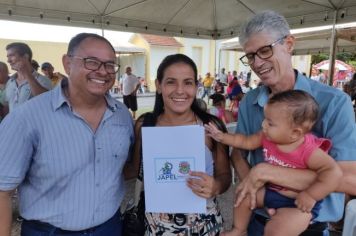 Foto - Prefeitura no Seu Bairro - Vila São Pedro - Entrega de Matrículas