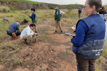 Foto - SOCIEDADE GEOLÓGICA DO BRASIL - LAVA EM CORDAS, BANDEIRANTES-PR2023