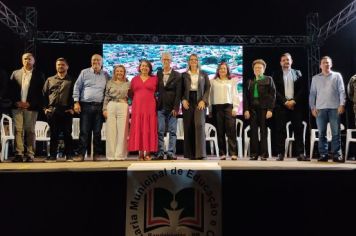 Foto - Inauguração Escola Municipal Santa terezinha
