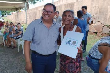 Foto - Prefeitura no Seu Bairro - Vila São Pedro - Entrega de Matrículas