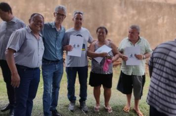 Foto - Prefeitura no Seu Bairro - Vila São Pedro - Entrega de Matrículas