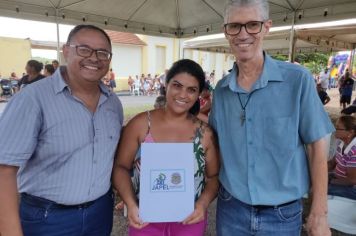 Foto - Prefeitura no Seu Bairro - Vila São Pedro - Entrega de Matrículas