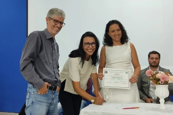 Foto - Posse das Diretoras da Rede Municipal 2026