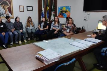 Foto - VISITA DOS ALUNOS DO CEEP OZÓRIO GONÇALVES NOGUEIRA