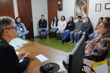 Foto - VISITA DOS ALUNOS DO CEEP OZÓRIO GONÇALVES NOGUEIRA