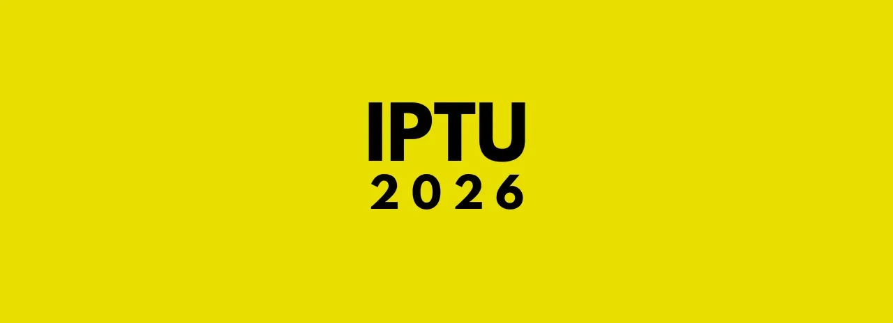 O IPTU 2026 JÁ ESTÁ DISPONÍVEL