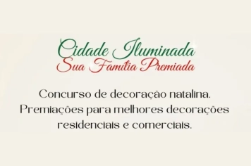 O ESPÍRITO DE NATAL ACENDE O BRILHO! ILUMINE SUA CASA E CONCORRA A ATÉ R$ 5.000 NO CONCURSO 