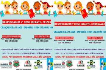 REPESCAGEM  2º DOSE INFANTIL