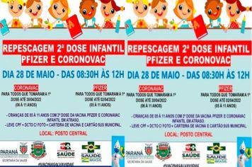 REPESCAGEM  2º DOSE INFANTIL