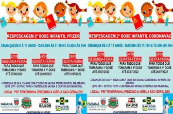 REPESCAGEM  2º DOSE INFANTIL