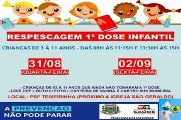 REPESCAGEM 1º DOSE INFANTIL