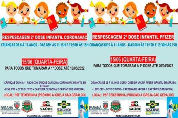 REPESCAGEM  2º DOSE INFANTIL