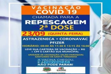 REPESCAGEM 2ª DOSE