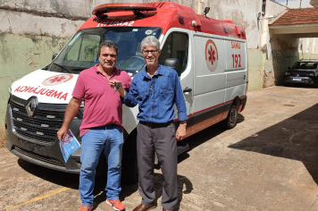BANDEIRANTES REFORÇA SAÚDE COM NOVA AMBULÂNCIA PARA O SAMU