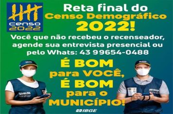 RETA FINAL CENSO DEMOGRÁFICO 2022