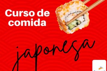 Parceria firmada entre prefeitura de Bandeirantes e SENAC OFERECE curso de Comida Japonesa GRATUITO.