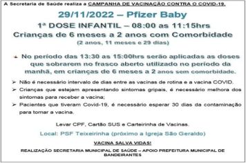 VACINAÇÃO INFANTIL COVID-19: PFIZER BABY