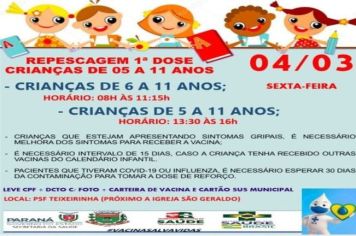 2º DOSE CORONAVAC INFANTIL