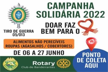 CAMPANHA SOLIDÁRIA 2022