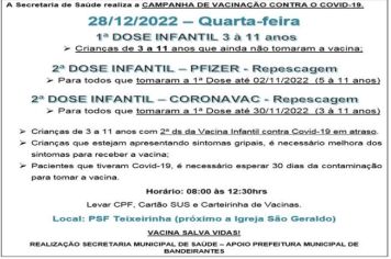VACINAÇÃO INFANTIL COVID-19