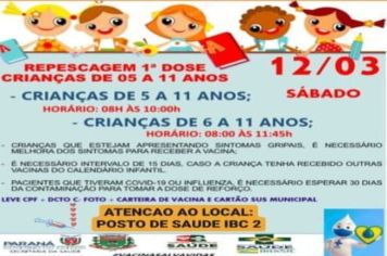 REPESCAGEM 1º DOSE INFANTIL