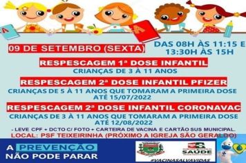 REPESCAGEM 1º DOSE INFANTIL