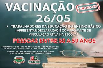 Trabalhadores do Ensino Básico entre 50 a 59 anos.