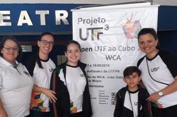 Alunos bandeirantenses participam da segunda etapa do Cubo Mágico para Crianças