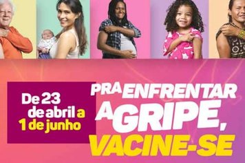 Saúde alerta pais para vacinação contra gripe