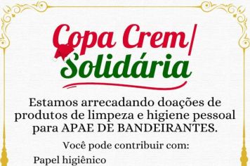 COPA APAE CREM CHEGA ÀS QUARTAS DE FINAIS PROMOVENDO O ESPORTE E A SOLIDARIEDADE.