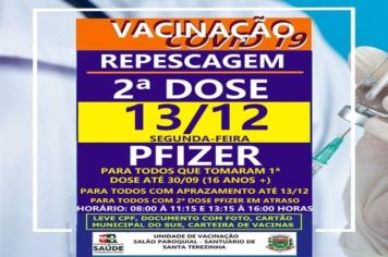 REPESCAGEM 2ª DOSE PFIZER