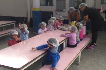 Aula de culinária divertida