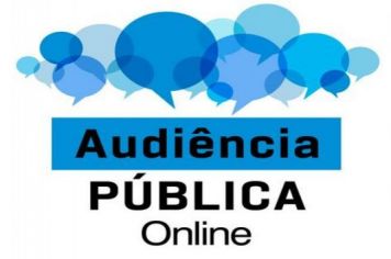 Participe das Audiências Públicas, votando de forma on-line. São 6 audiências ao todo, com encerramento as 17:00h, do dia 5 de novembro 2021.