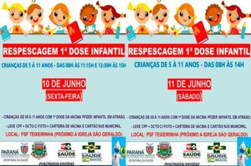 REPESCAGEM 1º DOSE INFANTIL