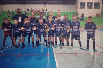 CATEGORIAS DE BASE MOVIMENTAM O FUTSAL NA COPA CREM EM BANDEIRANTES.