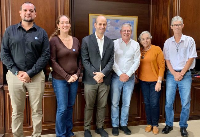 PREFEITO JAELSON RAMALHO MATTA VISITA COHAPAR PARA DAR CONTINUIDADE AOS TRÂMITES DO  NOVO CONJUNTO HABITACIONAL: RESIDENCIAL DOS ANJOS. 