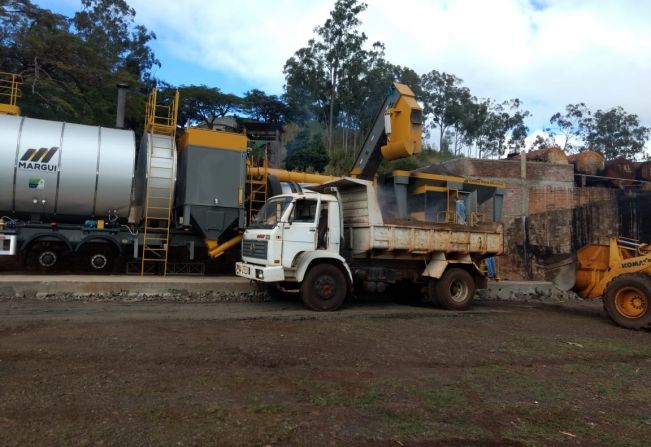 Usina de Asfalto de Bandeirantes entra em operação 