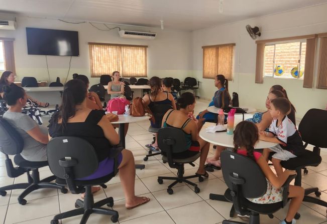 Projeto Florecer ensina gestantes sobre as melhores técnicas sobre como cuidar dos bebês.