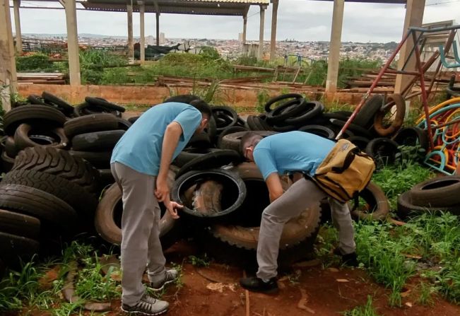 Levantamento Rápido do Índice de Infestação por Aedes aegypti (LIRA)  iniciou hoje, segunda-feira (3 de julho).