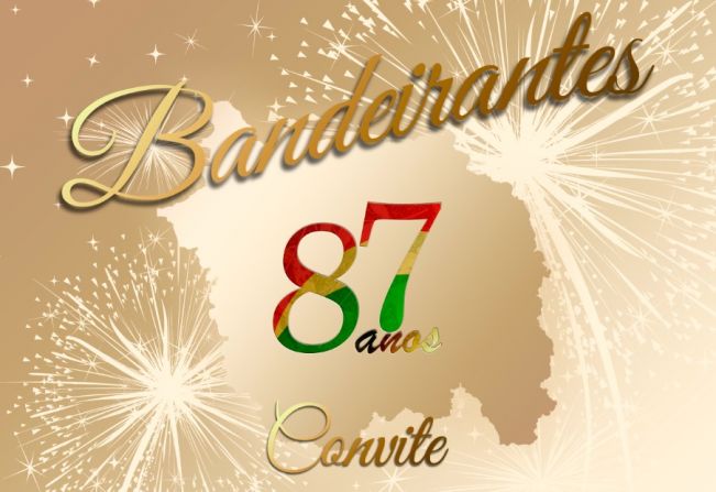 BANDEIRANTES 87 ANOS!