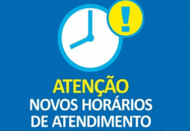 Mudança no horário de atendimento dos Órgãos da Administração Direta 