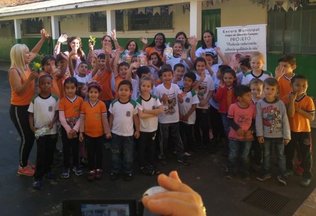 Premiação de alunos em concurso interno