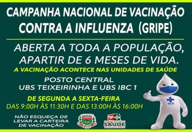 VACINAÇÃO INFLUENZA (GRIPE)