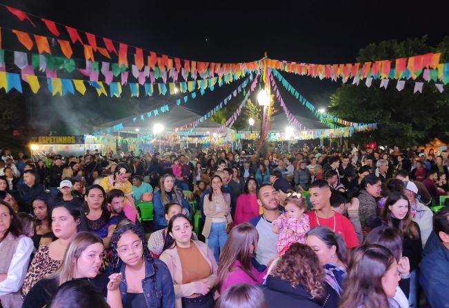 Festa Junina Municipal foi um sucesso.