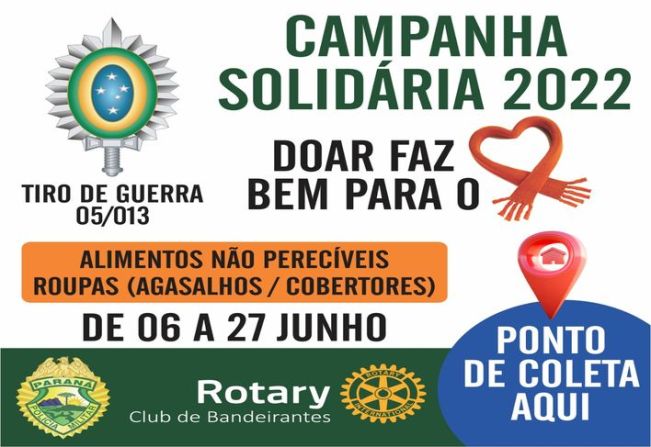 CAMPANHA SOLIDÁRIA 2022