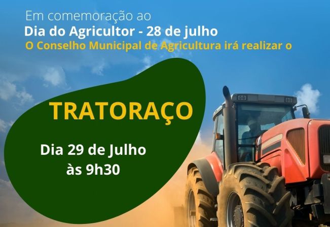 Bandeirantes se prepara para a comemoração do Dia do Agricultor.