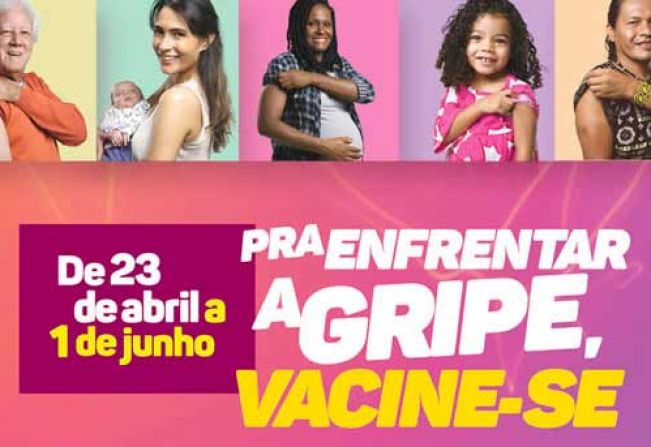 Saúde alerta pais para vacinação contra gripe
