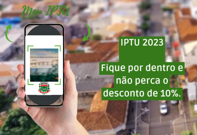 Departamento de Receita da Prefeitura atenderá em horário estendido de 07h30 às 18h para impressão de carnês do IPTU.